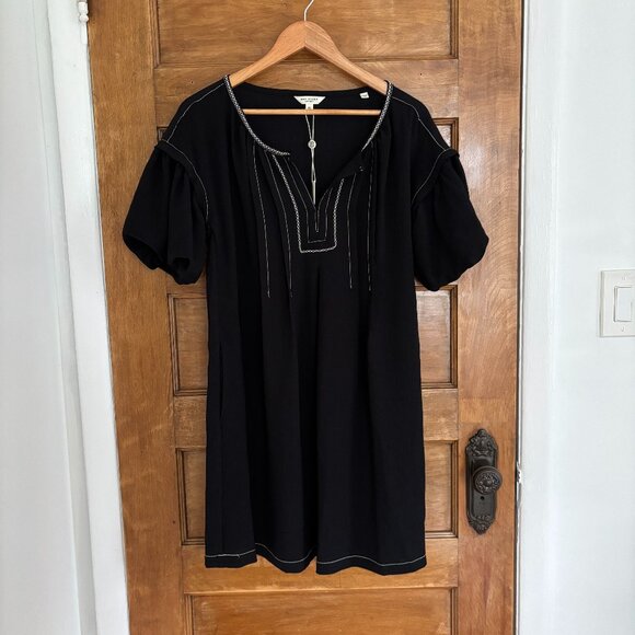 NWT! Max Studio Bubble Sleeve Mini Dress - Picture 1 of 10